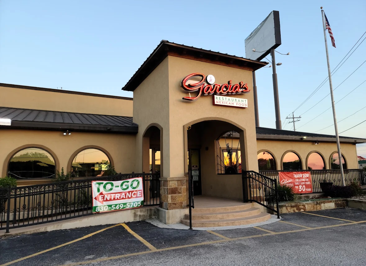 Garcia's Mexican Restaurant dining area