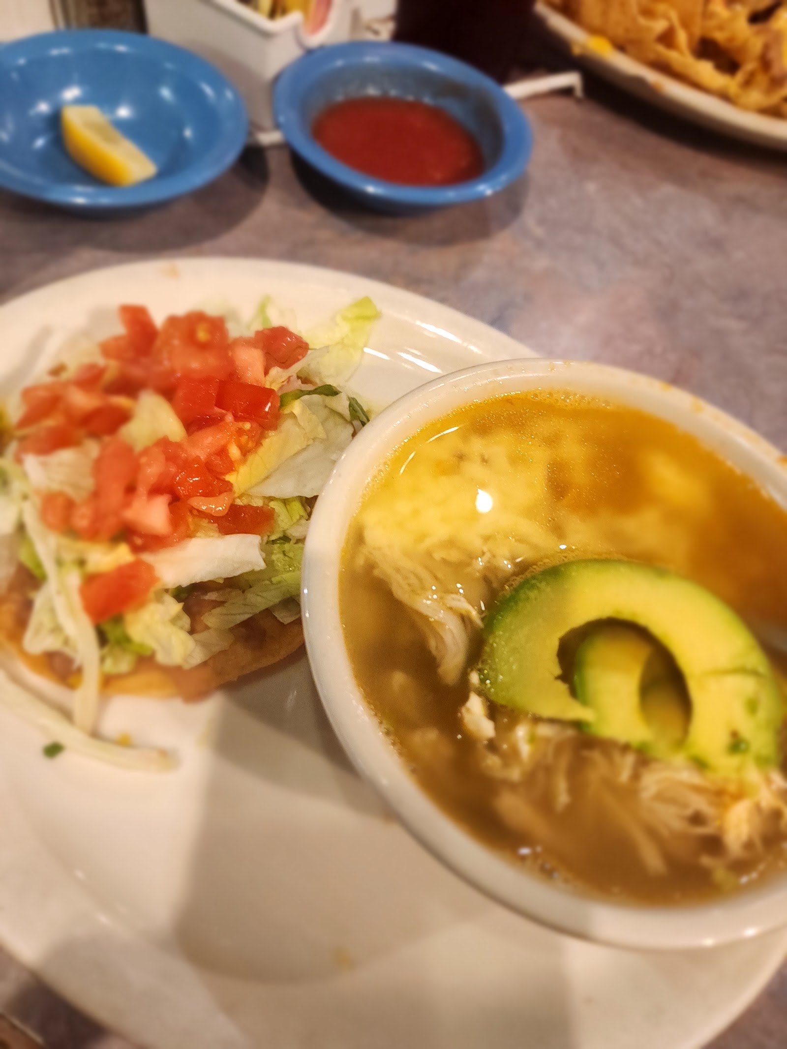 Fresh dish served at Garcia's